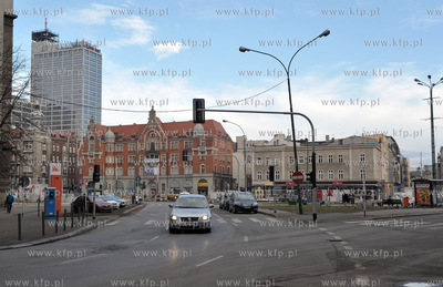 Katowice. Centrum miasta. Na zdjeciu  Rynek. 25.12.2013...