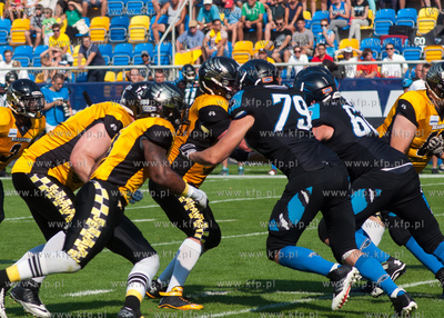 Gdynia. Stadion Miejski. Futbolisci Seahawks znow mistrzami...