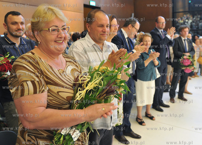 Gdansk. Europejskie Centrum Solidarnosci. Sala Papieska....