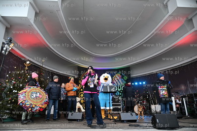 34 Finał WOŚP w Sopocie. Sopot. Nz Magdalena Czarzyńska-Jachim...