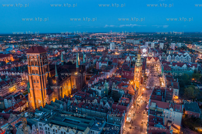 Gdansk, Stare Miasto, Ratusz Glownego Miasta, Bazylika...