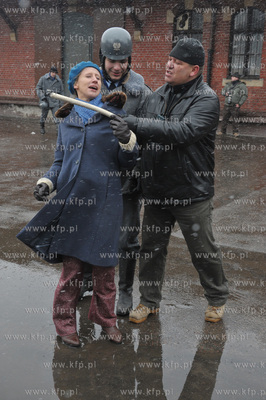 Plan filmu Walesa w rezyserii Andrzeja Wajdy. Plan...