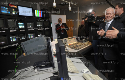 W gdanskim Osrodku Telewizji Polskiej nastapilo uroczyste...