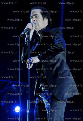 Heineken Open'er Festival w Gdyni. Nz. Nick Cave 04.07.2013...