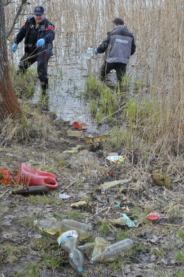 Gdansk. Staw Wrobla, dzielnica Piecki Migowo. Spoleczna...