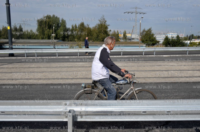 Gdansk. Otwarcie Mostu Siennickiego dla ruchu samochodowego....