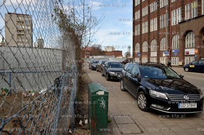 Gdansk. Okolice ul. Walowej i miejsce budowy czterech...