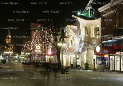 Sopot. Nz ul. Monte Cassino. 10.12.2007 fot. Krzysztof...