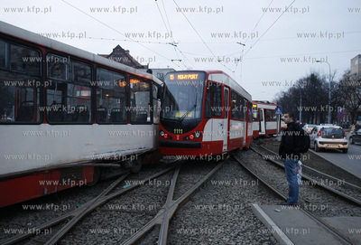 Gdansk. Skrzyzowanie ul. Jozefa Hallera i Klinicznej....
