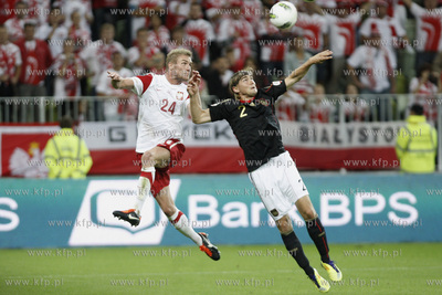 Gdansk. Stadion pilkarski PGE Arena. Mecz towarzyski...