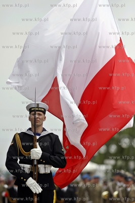 Gdynia.  Święto Marynarki Wojennej. Uroczystosci...