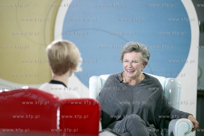 38 Gdynia Festiwal Filmowy. Studio stacji telewizyjnej...