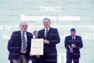 Amber Expo. Gdanskie Targi Turystyczne. Wreczenie Bursztynowych...