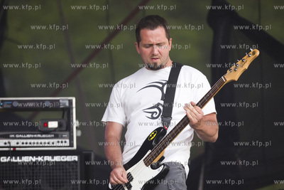 Gdańsk Brzeźno. Fląder Festiwal. Nz. koncert zespołu...