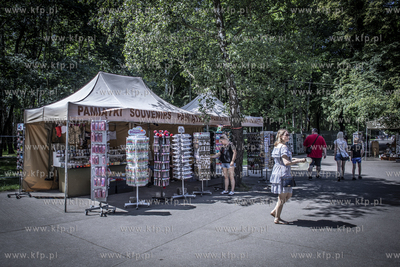 Stoiska z pamiątkami na Westerplatte.
29.06.2019
fot....
