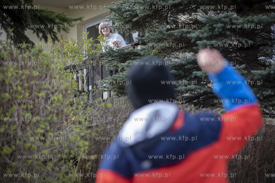 Gdańsk.10-letni Jaś odwiedza swoich "dziadków" w...