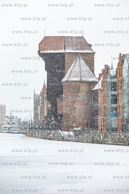 Zima w Gdańsku. Długie Pobrzeże.
09.02.2021
fot....