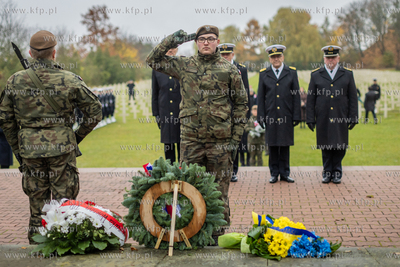 Cmentarz Francuski w Gdańsku - obchody Święta Niepodległosci...