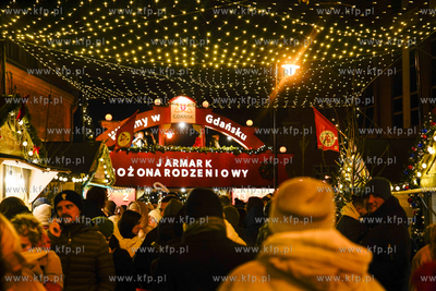 Jarmark Bożonarodzeniowy w Gdańsku. 22.11.2024 fot....