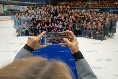 Hala Olivia. Mistrzostwa Polski w Łyżwiarstwie Synchronicznym...