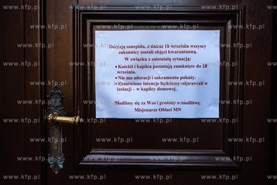 Decyzją SANEPID-u, z dniem 18.09 wszyscy Misjonarze...