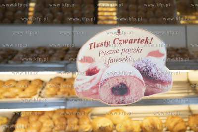Gdańsk. Tłusty czwartek w Cukierni Pellowski. 24.02.2022...