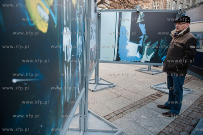 Gdansk. Dlugi Targ. Wernisaz wystawy plenerowej pt...