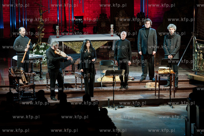 Gdansk. Kosciol Sw. Brygidy. Festiwal Actus Humanus,...