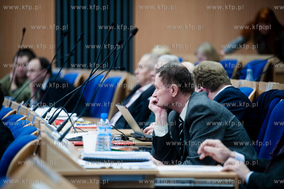 Gdansk. XIV sesja Sejmiku Wojewodztwa Pomorskiego,...