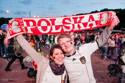 Gdansk. Fanzone - Strefa Kibica. Relacja meczu Mistrzostw...
