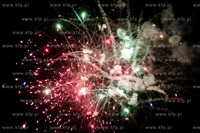 Pruszcz Gdanskich. Pierwsza edycja Festiwalu Swiatla.
Nz...