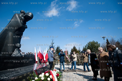 Kwatera Sybirakow na cmentarzu Lostowickim w Gdansku....