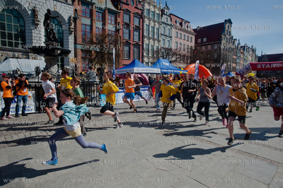 Gdansk. Dlugi Targ. Bieg Nadziei 2013 zorganizowany...