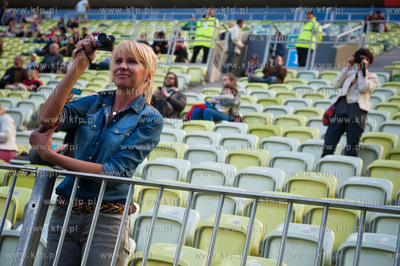 Gdansk. Stadion PGE Arena. Mecz z pewna wygrana - mecz...