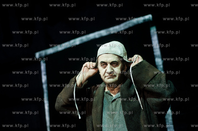 Gdansk. Teatr Wybrzeze. Proba spektaklu pt. Martwe...