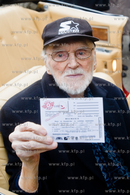 Gdansk. Obchody 55 lecia Polskiego Rock & Rolla. Odsloniecie...