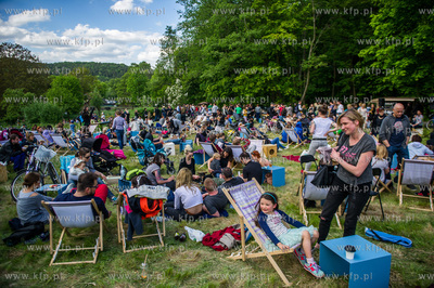 Gdansk. Laka przy Dworze Oliwskim. Weekendowa akcja...