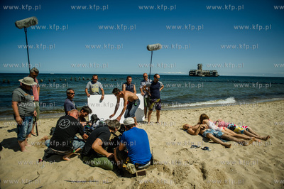 Gdynia. Babie Doly. Plan zdjeciowy nowego serialu pt....