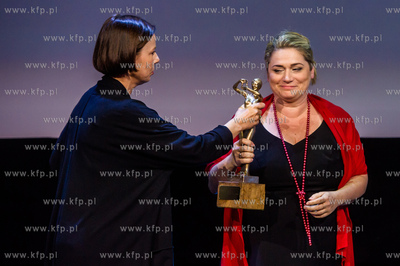 Gdynia. Festiwal Filmow w Gdyni. Gala wreczenia nagrod...