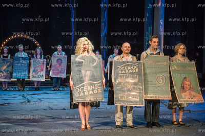 Gdansk. Duza Scena Teatru Wybrzeze. Proba medialna...