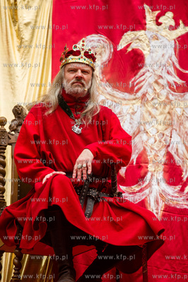 Gdansk. Swieto Miasta.  Parada Gdansczan - Wiwat Gdansk....