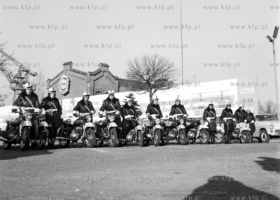 Mobilny patrol Milicji Obywatelskiej w Gdansku. 
01.1967
0003398z_styczen1967
Fot....