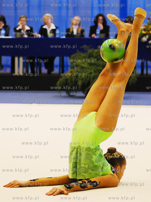 Hala MOSiR w Rumi. Miedzynarodowy Turniej w Gimnastyce...