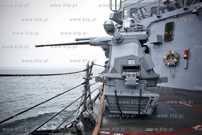 Zatoka Gdanska. Okret Marynarki Wojennej USA, USS RAMAGE...