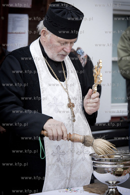 Bialystok-Suprasl Swieta Wielkanocne w kosciele Prawoslawnym,...