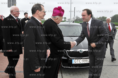 Uroczystosci otwarcia obwodnicy Pelplina - jak dotad...