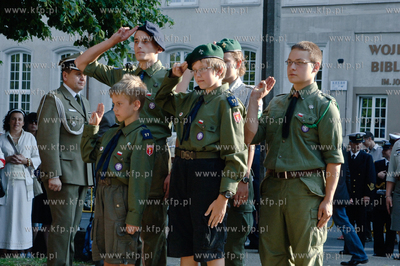 Obchody upamietniajace 66 rocznice Powstania Warszawskiego...