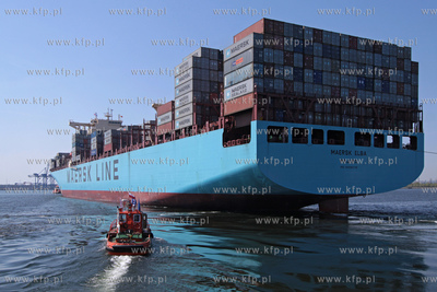 Do gdanskiego DCT zawinal jeden z najwiekszych kontenerowcow...