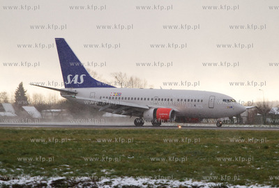 Port Lotniczy im. Lecha Walesy w Gdansku.Nz Boeing...