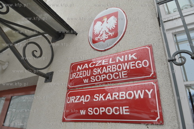 Sopot. Urzad Skarbowy. Trwa akcja sprawdzania budynku...